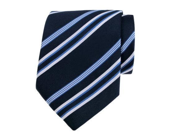 Donkerblauwe stropdas