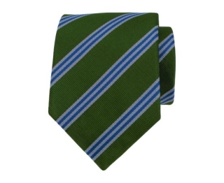 Groene stropdas strepen
