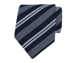 Donkerblauwe stropdas