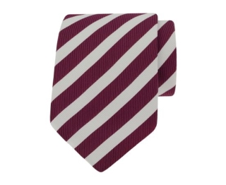 Bordeaux rode stropdas