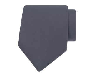 Grijs/zilveren stropdas